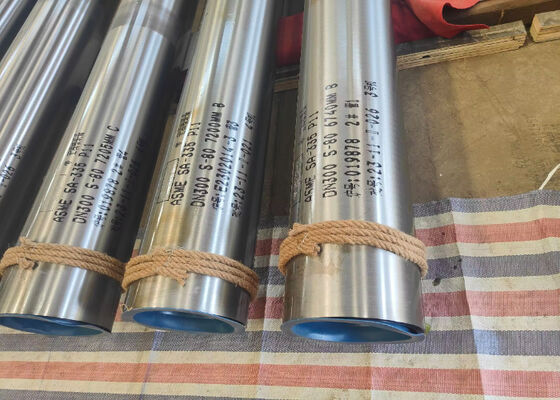 Goede prijs ASTM A335 Legeringsstalen Buis met P5/P9/P11/P22/P91 Kwaliteiten voor Hoge Temperatuur en Druk Toepassingen online