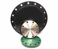 Good price ASME B16.5 Blind Steel Flange Rust Proof Coating For Petrochemical Plants online