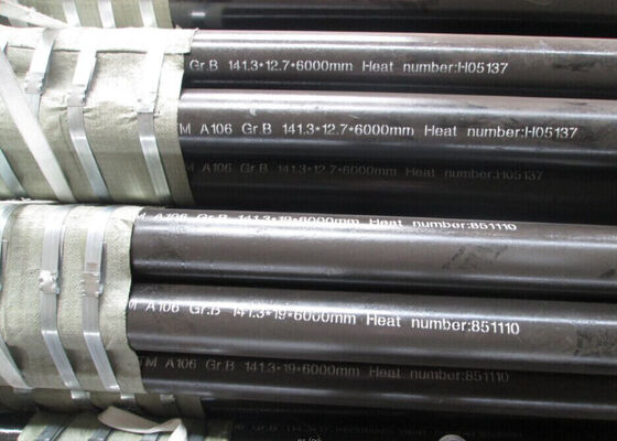 Buon prezzo Tubo in acciaio senza saldatura ad alta temperatura API 5L ASTM A106 Gr.B con lunghezza di 20 piedi per la produzione di energia in linea