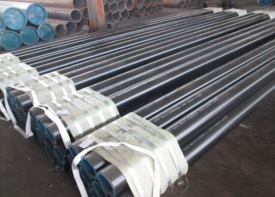 Buon prezzo ASTM A106 Tubo in acciaio senza saldatura laminato a caldo da 10 mm a 762 mm Nero in linea