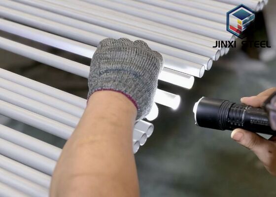 Buen precio Tubo de acero inoxidable ASTM A312 TP309S para intercambiadores de calor y calderas de alta temperatura en línea