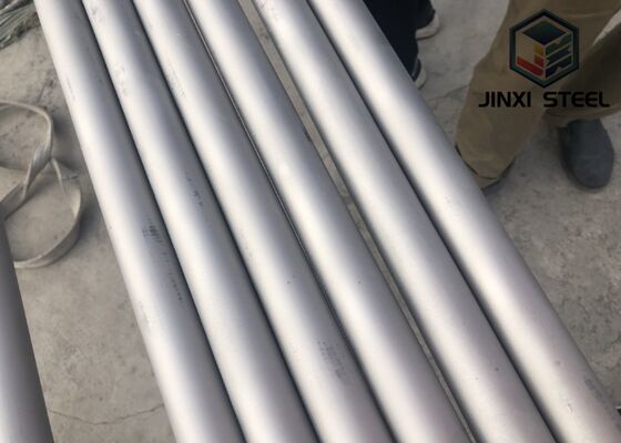 Buen precio Tubo de acero inoxidable ASTM A312 TP304L para el procesamiento químico corrosivo en línea