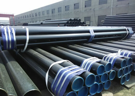 Bom preço Tubo de Aço API 5L X65 ERW Tubo de Carbono Preto para Oleoduto de Transmissão Principal on-line