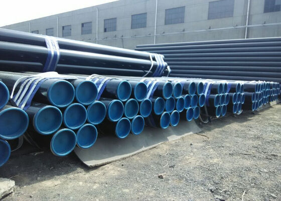 Buen precio Tubería de acero negro ERW API 5L X60 para líneas de flujo en tierra / mar adentro de alta presión en línea