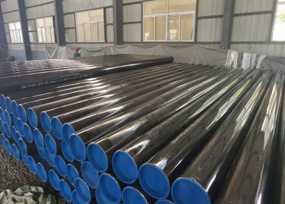 Хорошая цена Труба стальная электросварная ASTM A135 GR.B черная для сантехнических и конструкционных применений онлайн