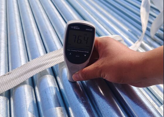 Bon prix Tuyau en acier galvanisé à paroi épaisse ASTM A106 pour applications mécaniques en ligne