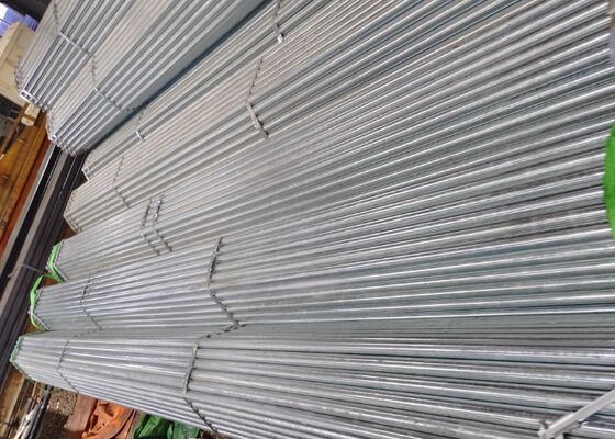 Good price Round Galvanized Steel Pipe ASTM A500 Seamless Welded For Outdoor online