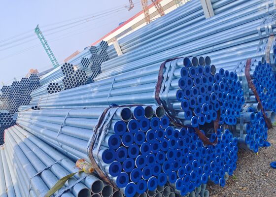 Хорошая цена Оцинкованная сварная труба с гладкими концами ASTM A53 для систем низкого давления онлайн