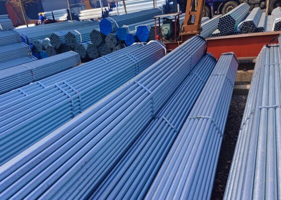 Buon prezzo Tubo in acciaio zincato ASTM A53 GR.B per sistemi idraulici a bassa pressione in linea