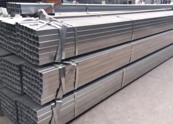 Bom preço Tubos ocos quadrados galvanizados a quente (HDG) para resistência à corrosão externa on-line