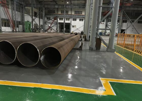Buon prezzo Spessore della parete pesante LSAW tubo in acciaio API 5L GR.B per sistemi di trasmissione del gas in linea