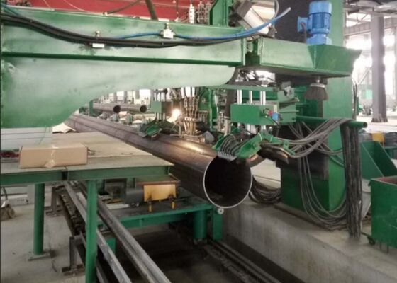 Buon prezzo Rivestimento Anticorrosivo Tubo in Acciaio SSAW Spirale per Costruzioni Portuali in linea