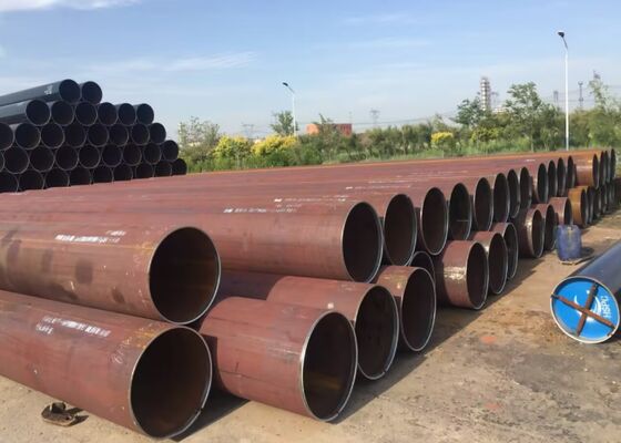 Buon prezzo Tubo LSAW Laminato a Caldo API 5L Personalizzato 20FT 40FT per Progetti di Oleodotti / Gasdotti in linea