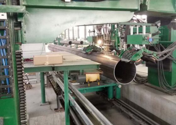 Buon prezzo Tubo in acciaio LSAW API 5L X65 per piattaforme offshore / applicazioni marine in linea