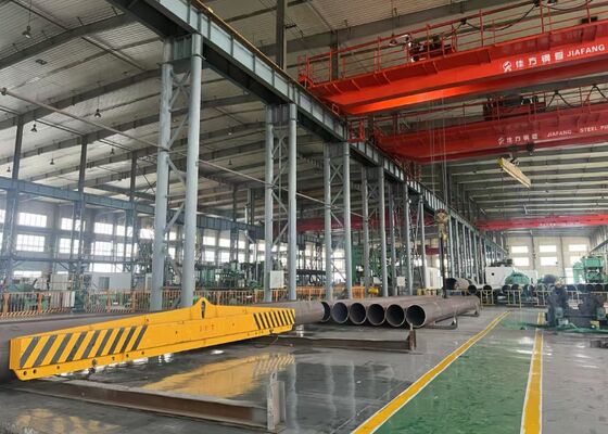 Bom preço API 5L X52 Tubo de aço LSAW para construção de plataformas offshore on-line