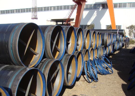 Buen precio Tubo de conducción API 5L X46 LSAW para redes de distribución de gas natural en línea