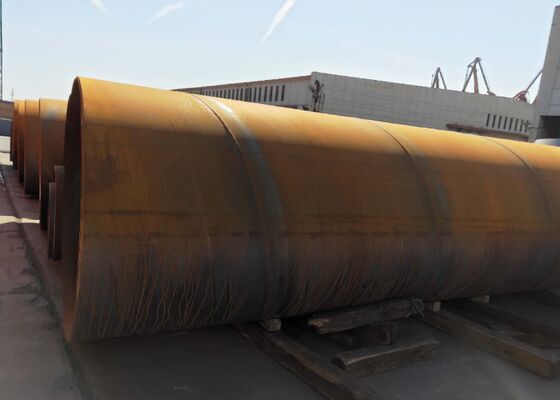 Bon prix Tuyau soudé en spirale SSAW pour infrastructures de gaz naturel, norme API 5L en ligne