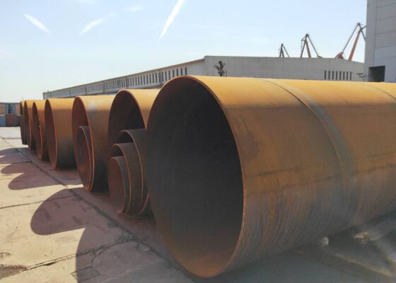 Хорошая цена Горячекатаная спиральношовна труба из стали API 5L Толщина 3,2 мм-40 мм онлайн