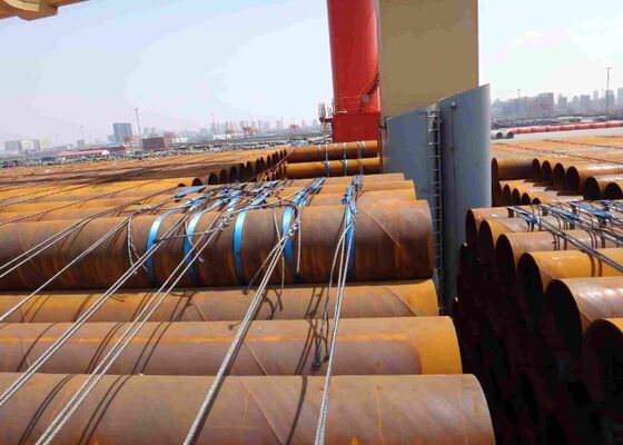 Bon prix Tubes en acier SSAW à extrémités lisses API 5L pour structures de plateformes offshore en ligne