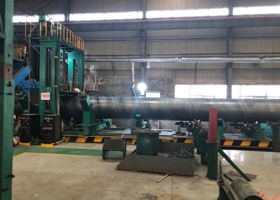 Good price Oil Gas Water Infrastructure SSAW Welded Pipe Leakproof With Beveled Ends online