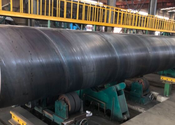 Bom preço Linha de petróleo e gás SSAW Tubo de aço API 5L GR.B Espessura 3,2 mm-40 mm on-line