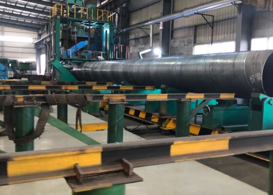 좋은 가격 API 5L X46 SSAW 라인 파이프 두께 3.2mm-40mm 천연 가스 파이프 라인을 위해 온라인으로