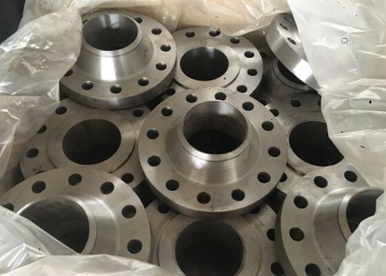 Bon prix 304 316 Flange de cou soudé en acier inoxydable pour industrie pétrolière / gazière en ligne